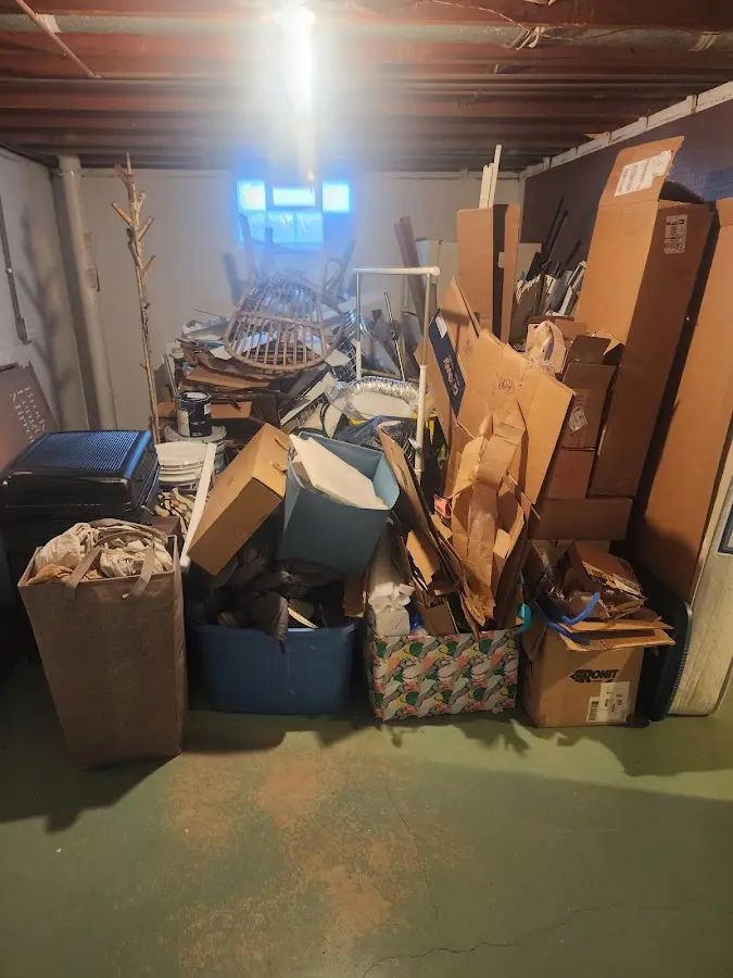 Roll-off dumpster container at job site for Yard Waste Dumpster Rental in Lake Stevens